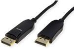 ROLINE DisplayPort v2.1 Kabel (AOC), 10K@60Hz, 54Gbit/s, UHBR13.5, ST/ST, 15 m