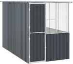 vidaXL Vogelk&auml;fig Anthrazit 165 x 318 x 200 cm Verzinkter Stahl, Moderne...
