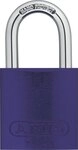 ABUS Aluminium-Vorhangschloss 72/40, lila, 43598