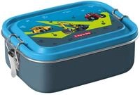 Step by Step Lunchbox Stainless Steel Vehicle blau
