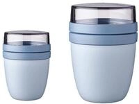 Mepal - Lunchpot Ellipse Duo Pack - Praktischer M&uuml;slibecher, Joghurtbecher, To...