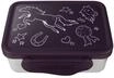 ergobag Edelstahl Brotdose mit Trennfach und Snack-Box, BPA-frei,...