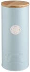 Typhoon Living Spaghettidose 2,5 Liter, Pastellblau, Holzdeckel