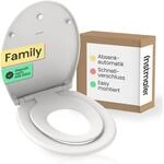 instmaier Helma | Family WC-Sitz | Wei&szlig; | T&Uuml;V gepr&uuml;ft f&uuml;r h&ouml;chste...