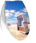 Primaster WC-Sitz Ostsee Absenkautomatik Toilettensitz Toilettendeckel