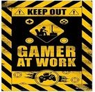 Grupo Erik Gameration Gamer At WorkPoster - Kunstdruck - Deko Wohnzimmer oder Deko