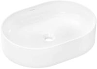 hansgrohe Xuniva U Aufsatzwaschtisch, ohne &Uuml;berlauf, ohne Hahnloch, 550x400mm,