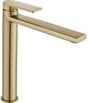 Rea Waschtischarmatur VERSO BRUSH GOLD HIGH Wasserhahn Bad Badarmatur aus...