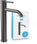 B&auml;chlein Badarmatur Susara hoch mit gebogenem Auslauf, Extra hoher Design