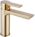Rea Waschtischarmatur ARGUS BRUSH GOLD HIGH Wasserhahn Bad Badarmatur aus Messing