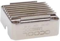 Alphacool 13172 Laing DDC Metal Bottom - Silver Nickel Wasserk&uuml;hlung Pumpen