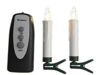 LED Kerze mit Fernbedienung und Timer