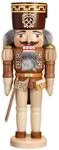 Rudolphs Schatzkiste Nussknacker Bergmann mit Erzstab Natur/braun H&ouml;he 40cm NEU