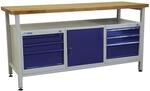 ADB Werkbank Werktisch Werkstatt Arbeitstisch Werkzeugtisch 1700x600x840 mm