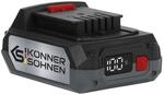 Li-Ion Akku 20V KS 20V2-1, Nennspannung 20 V, Batteriekapazit&auml;t 2 Ah,