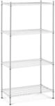 Royal Catering RCMR-1800P47 Metallregal 90 x 45 x 180 cm Tragf&auml;higkeit 1.000 kg
