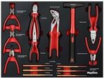Mephisto Werkzeugeinlage Werkzeug Set Pro Line Werkstattwageneinlage Zangen Set...