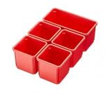Milwaukee PACKOUT Ersatzboxen f. Organiser (5) 4932478300, Schwarz