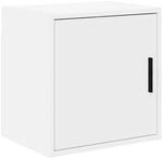 vidaXL H&auml;ngeschrank f&uuml;r Garage, wei&szlig;, multischichtiges Holz