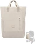 Johnny Urban Wickelrucksack & Wickeltasche f&uuml;r Kinderwagen Beige - Blair -