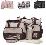 Moni Wickeltasche Stella, Set mit Wickelunterlage, Isoliertasche f. Babyflaschen