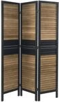 Nostalgischer RAUMTEILER Chalet | Holz, 170x120 cm | Vintage Paravent, 3-teilige