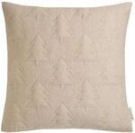 TOM TAILOR Weihnachtskissen Beige &ndash; Kissenbezug Weihnachten &ndash;...