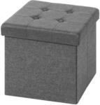 WOLTU&reg; Sitzhocker mit Stauraum Sitzw&uuml;rfel Sitzbank faltbar Truhen...