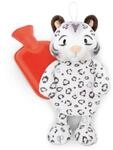NICI Kuscheltier W&auml;rmflasche Schneeleopard Eleni Snowbell 300ml 34cm - wei&szlig; -