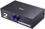 SpeaKa Professional SP-11175216 2 Port Composite-Switch mit Audio-Ports