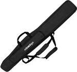 Relaxdays Angeltasche, Rutentasche, 150 cm, f&uuml;r 3 Ruten, 5 F&auml;cher, gepolstert,