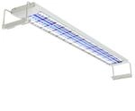 vidaXL LED Aquarium Lampe 80-90cm Alu IP67 Leuchte Aufsetzleuchte Klemmleuchte