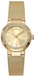 DKNY Eastside Mini Damenuhr 28 mm Edelstahl Silber, Quarz Armbanduhr mit Zirkonia,