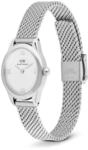 Daniel Wellington Damen-Uhren Analog Quarz One Size, Silber, Wei&szlig; 32031821