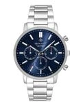 GANT G191002 Easthill Day-Date Herrenuhr f&uuml;r Herren, Edelstahlarmband Silberfarben,