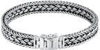 Kuzzoi Buddha Silber-Armband Herren 925 Sterling Silber 10 mm 38 gr schwer