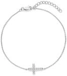 s.Oliver Bracelet - Elegantes Armband aus poliertem 925er Sterlingsilber - silber -