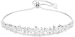 Swarovski Mesmera Armband, Marquise-Schliff, Wei&szlig;, Rhodiniert