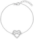 s.Oliver Bracelet - Elegantes Armband aus poliertem 925er Sterlingsilber - silber -