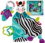 Ravensburger 4858 Play+ F&uuml;hlen, rasseln, Spielen (Geschenk-Set: Zebra), Schmusetuch,