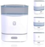 Cangaroo Sterilisator Flaschenw&auml;rmer Dampfgarer 3in1 Messbecher, Kontrollleuchte