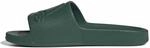 adidas Unisex Adilette Aqua Slides Sandal, collegiate green/collegiate