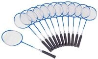 Betzold Sport - Badminton-Schl&auml;ger-Set - 12 STK. f&uuml;r Anf&auml;nger, Federballschl&auml;ger