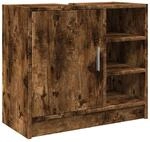 vidaXL Waschbeckenunterschrank, Unterschrank f&uuml;r Badezimmer, Badschrank mit