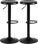 CLP Barhocker 2er Set Barstuhl Williston h&ouml;henverstellbar mit Fu&szlig;ablage,