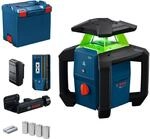 Bosch PRO Rotationslaser GRL18V-3-31G | gr&uuml;ner Laser, IP66, zweifache