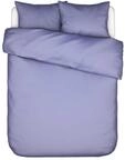 ESSENZA Bettw&auml;sche Minte Lavendelblau, 200x200 cm + 2X 80x80 cm - 100% Baumwollsatin