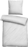 biberna Premium Tencel Bettw&auml;sche Garnitur 135x200 cm grau | 100% Lyocell 