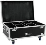 ROADINGER Flightcase 8x LED IP PAR 7x10W RGBL | PRO Flightcase f&uuml;r 8 x LED IP PAR