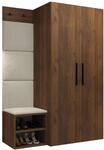 Mirjan24 Garderoben-Set Mapreni IV, Schuhschrank + Kleiderhakenbrett + Kleiderschrank